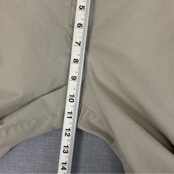 Talbots Heritage Boot Pants Cotton Beige Sz 10 Bootcut - Picture 8 of 12